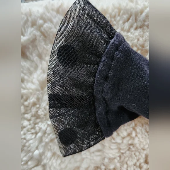 Vintage 1970s, Frederick's of Hollywood, Long Sleeve Crop Blouse, Medium - Picture 3 of 4